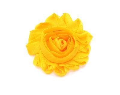 Obojek pro domácí mazlíčky - Marigold - oranžovo-žlutý květinový vzor
